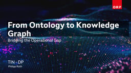 From Ontology to Knowledge Graph with EBUCorePlus – bridging the operational gap