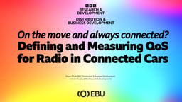 Defining and Measuring QoS for Radio in Connected Cars
