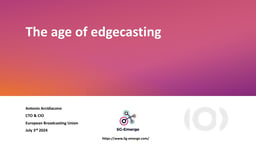5G Broadcast in a multilayer, anywhere, resilient and sustainable ecosystem