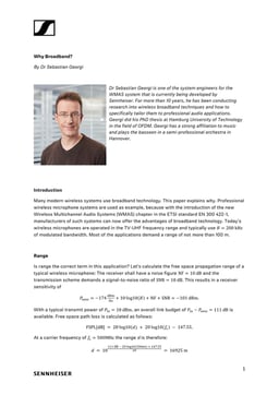 WMAS frequency coordination