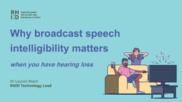 User perspectives on hearing impairments