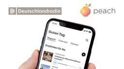 Deutschlandradio rolls out PEACH recommendations in its Deutschlandfunk app