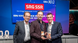 SRG SSR Honoured with EBU Excellence in Media Award for Eurovision Song Contest 2025