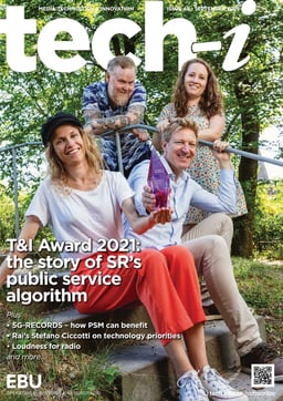 EBU tech-i 049 T&I Award 2021: the story of SR's public service algorithm