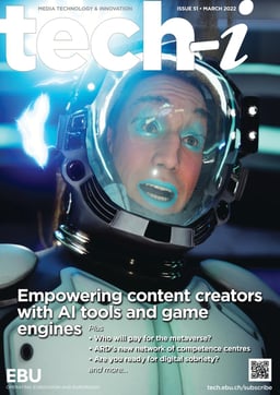 EBU tech-i 051 Empowering content creators with AI tools and game engines