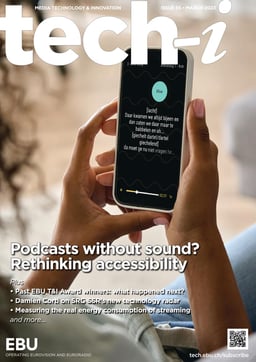 EBU tech-i 055 Podcasts without sound? Rethinking accessibility