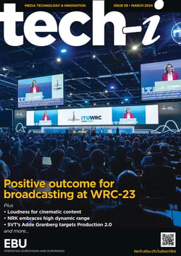 EBU tech-i 059 Positive outcome for broadcasting at WRC-23