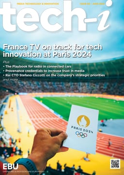 EBU tech-i 060 France TV on track for tech innovation at Paris 2024
