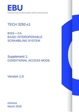 BISS-CA Conditional Access Mode for BISS2