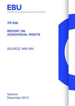 Report on Audiovisual Rights