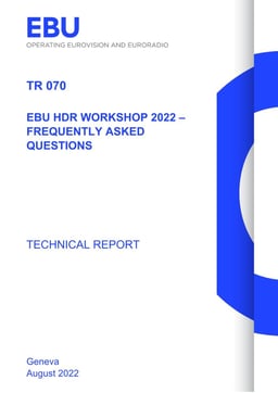 Tech Report 070 HDR Workflows FAQ