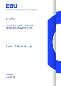 Report of the Workshop on LED Wall based Virtual Production