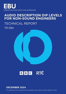 Tech Report 084 Audio description dip levels
