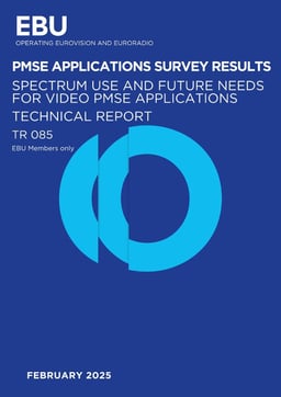 Tech Report 085 Spectrum needs for video PMSE
