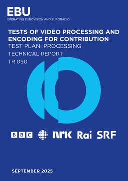 Tech Report 090 Test video encoding and processing Test plan: processing