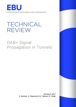 DAB+ Signal Propagation in Tunnels