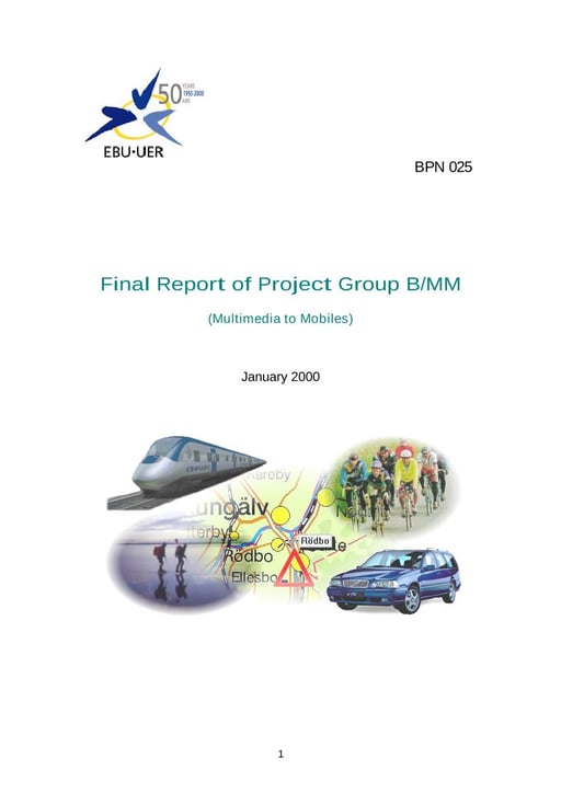 Final Report of Project Group B/MM (Multimedia to mobiles)
