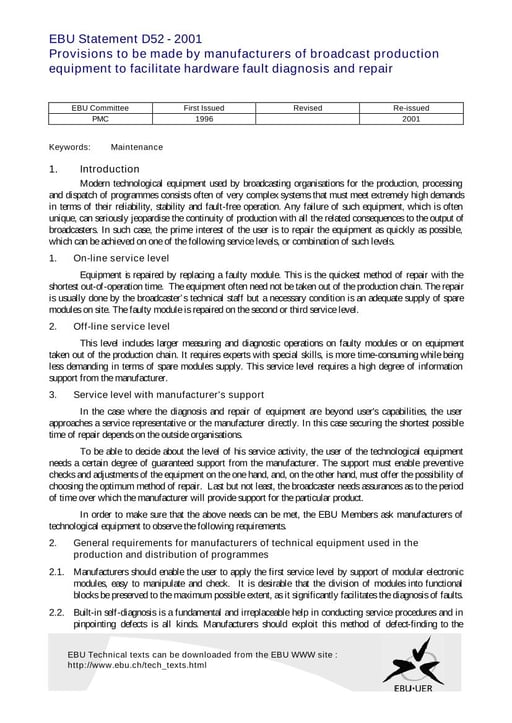 Provisions to facilitate hardware fault diagnosis and repair
