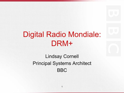 Digital Radio Mondiale: DRM+