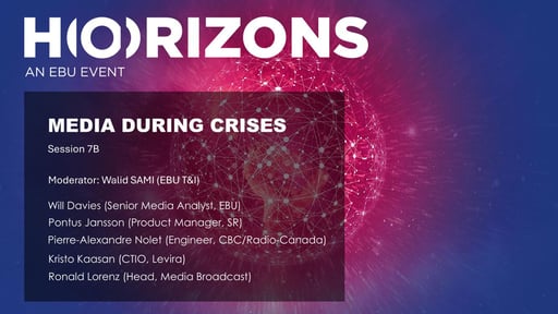 Media during crises