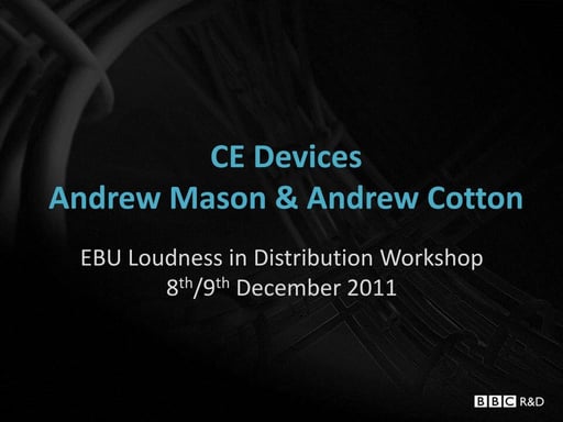 CE devices