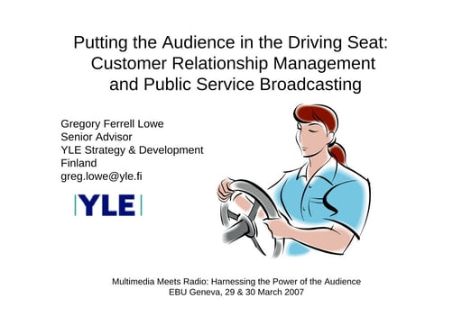 Customer relationship management - the role of PSBs