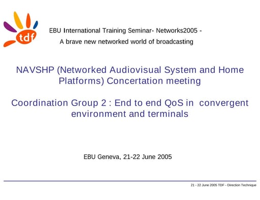 NAVSHP (Networked Audiovisual System and Home Platforms)