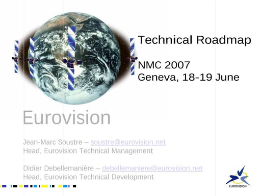 Eurovision Network Roadmap