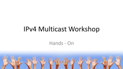 Tutorial 7: Streaming Workshop (hands-on) - Willem Vermost - EBU