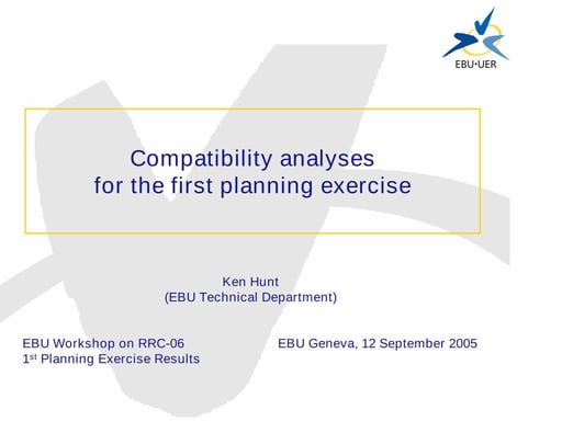 Compatibility analysis