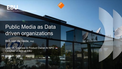 Public media as data-driven organizations