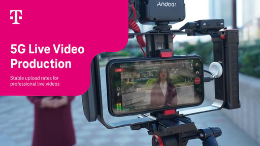 5G live video production