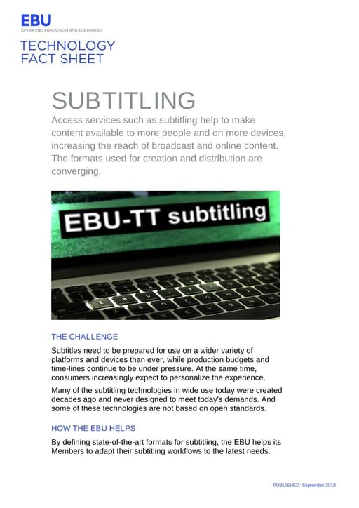Subtitling