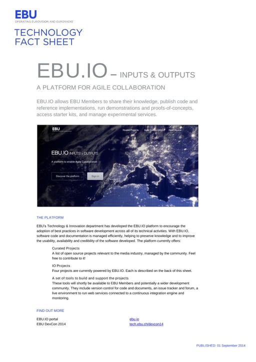 EBU.IO