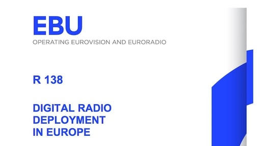 Updated EBU recommendation on radio reflects changing face of digitization