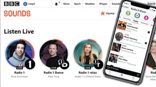 BBC’s new home for radio, music and podcasts