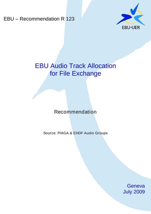 Track Allocation for International File Exchange
