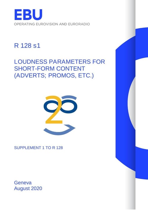 Loudness Parameters for short-form Content