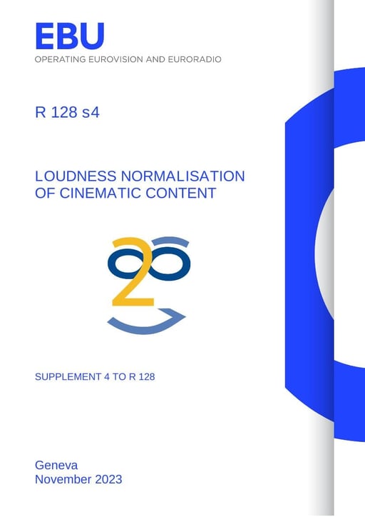 Loudness normalisation of Cinematic Content