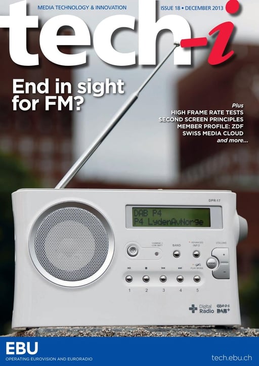 EBU tech-i magazine
