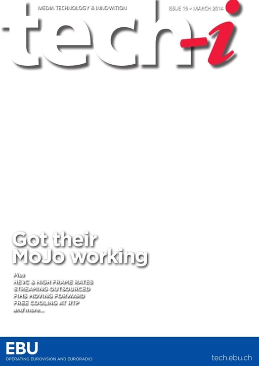 EBU tech-i magazine