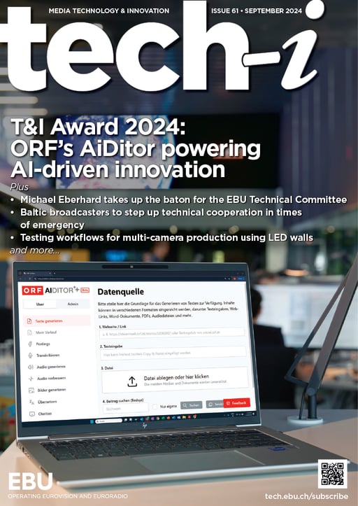T&I Award 2024: ORF's AiDitor powering AI-driven innovation