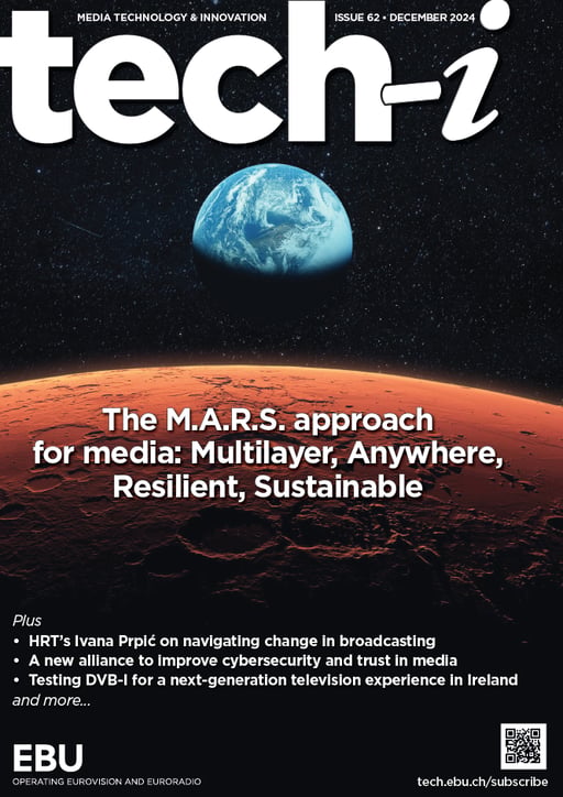 The M.A.R.S. approach for media: Multilayer, Anywhere, Resilient, Sustainable