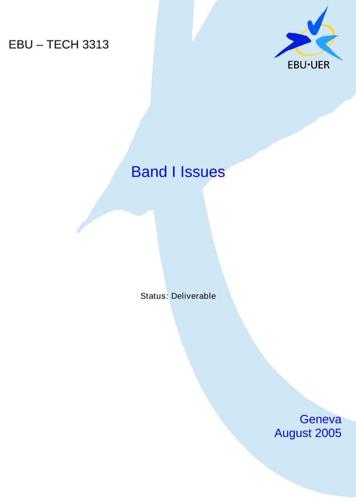 Band I Issues
