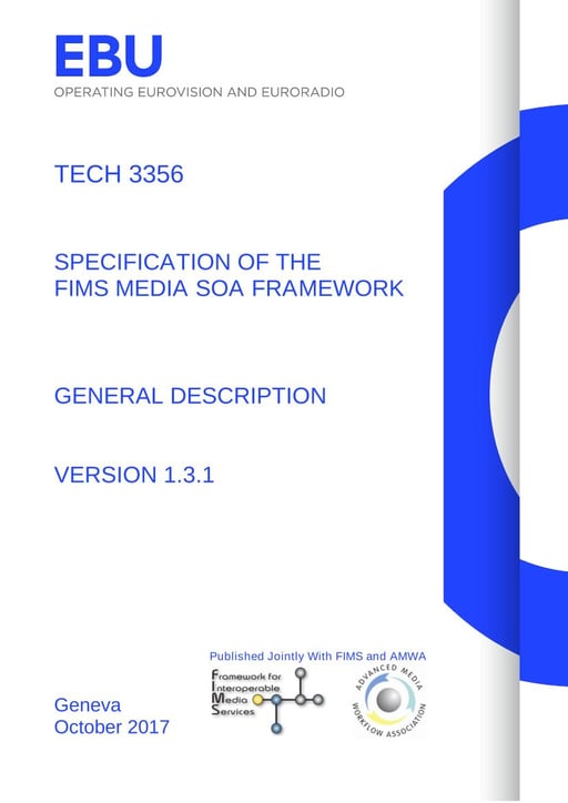 FIMS Media SOA Framework V. 1.3.1