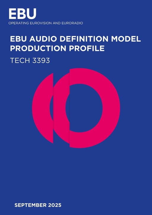 EBU Audio Definition Model (ADM) production profile