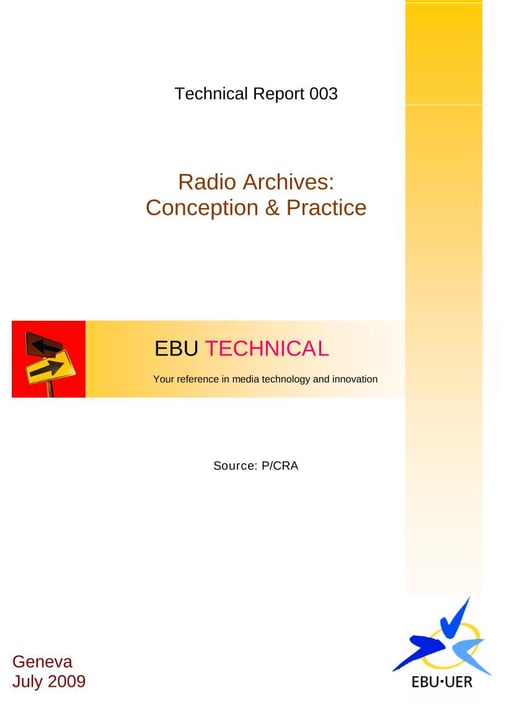 Radio Archives - Conception and Practice