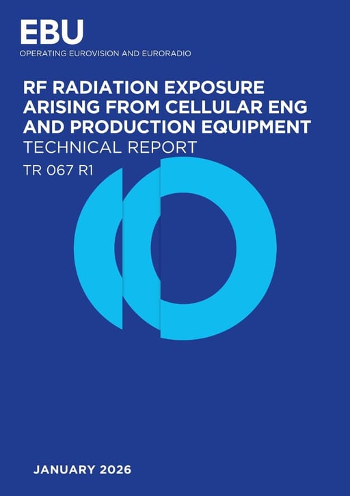 RF radiation hazards arising from bonded cellular ENG equipment