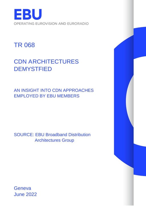 CDN Architectures Demystified