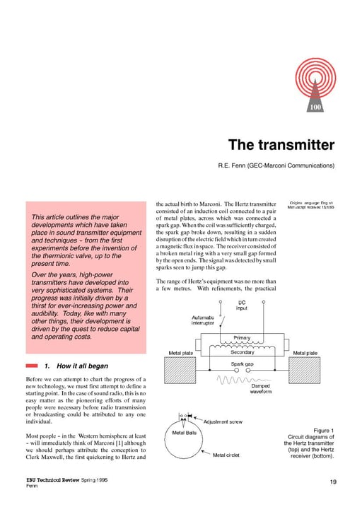 The transmitter